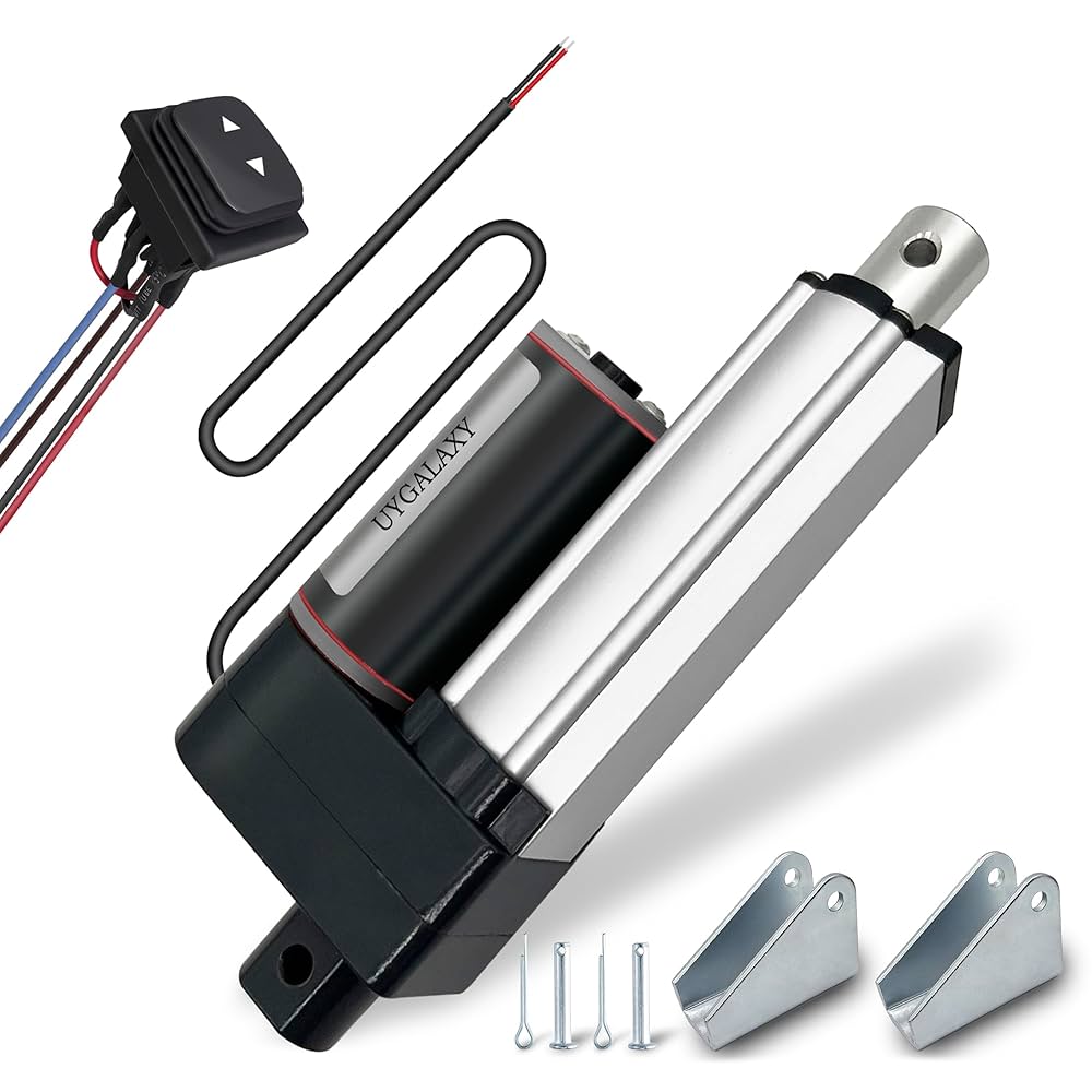 潮流 V2 100-360 DC12V 2 Inch Stroke Electric Linear Motion Actuator with